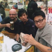 モキチさんとホンザさんと啓と居酒屋 満喫タイム