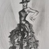 伝説をまとって　F25号