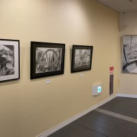 生徒さん達の作品も10点程展示しています。